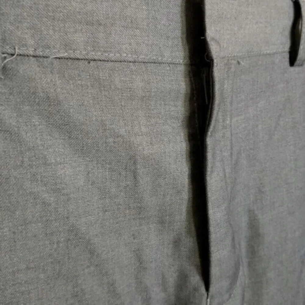 Gioberti Boys Size 10 Gray Solid Dress Pants - Picture 3 of 8